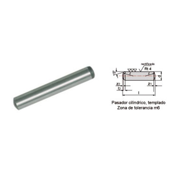 DIN 6325 D.04x012 PASADOR Ci