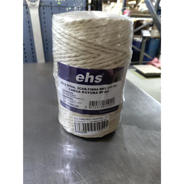 HILO SISAL N&ordm; 1 2c Bobina 750 grs./150mt