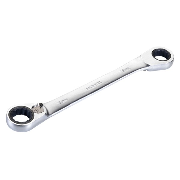 LLAVE CARRACA BIHEX ACODADA 17-19 mm.