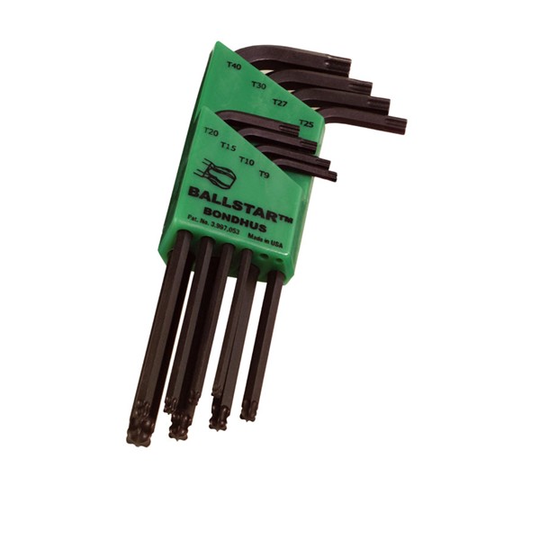 BONDHUS 11332 Set 8 LLAVES pBOLA TORX