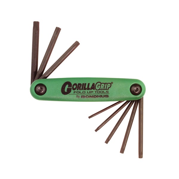 BONDHUS 12632 Set TORX GORILA GRIP