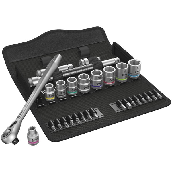 WERA 8100SB8 Set Zyklope Metal 3/8 Easy