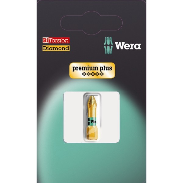 WERA 855/1 BDC PZ-2x25   1 Bits