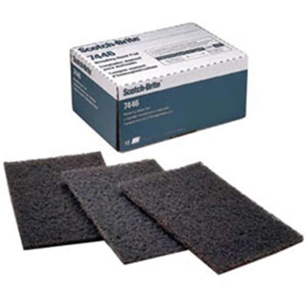 3M&trade; SCOTCH-BRITE&trade; ALMOHADILLA DE HOMOGENEIZACI&Oacute;N MANUAL 7446 Box 20 pads