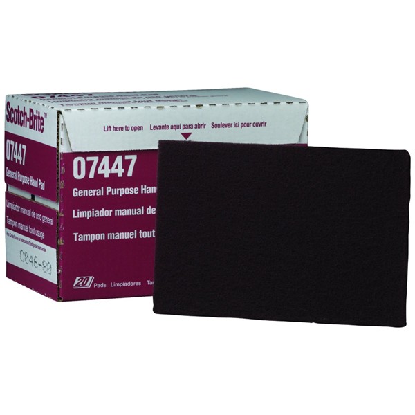 3M&trade; Scotch-Brite&trade; 7447 Granate A Muy Fino 20 pads