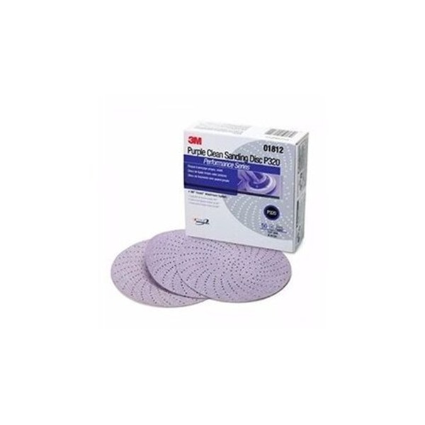 3M 260L P&uacute;rpura HOOKIT P600 D.75 mm. ( de 200)