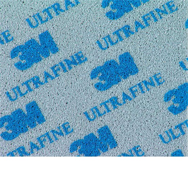 3M&trade; ESPONJA ABRASIVA CON SOPORTE BLANDO, 140&nbsp;MM X 115&nbsp;MM, SUPERFINA