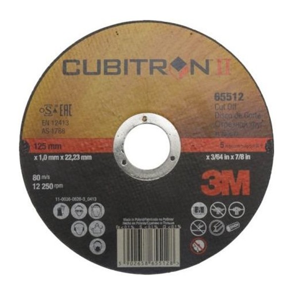 3M 65512 Cubitron2 D.125x1.0 mm.