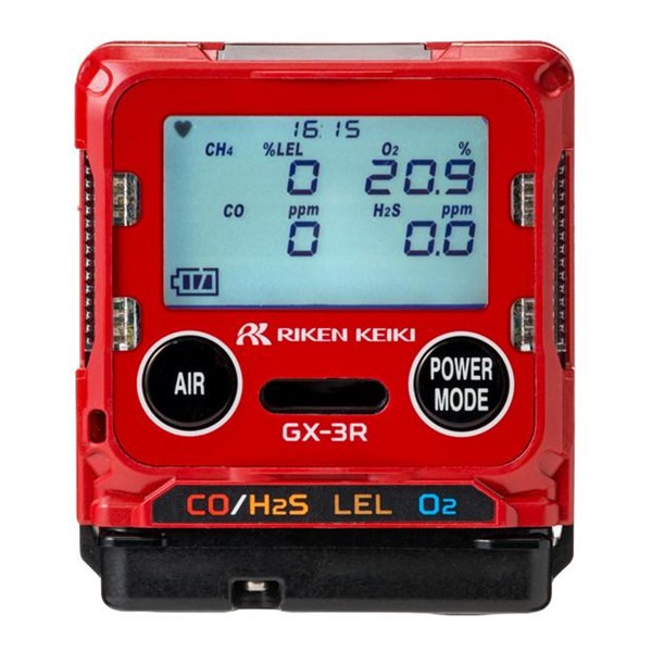 RIKEN KEIKI GX 3R DETECTOR 4 GASES