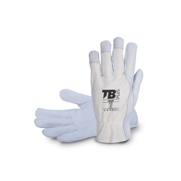 GUANTE FLOR CABRA ECO Gris T10 ( de 10)