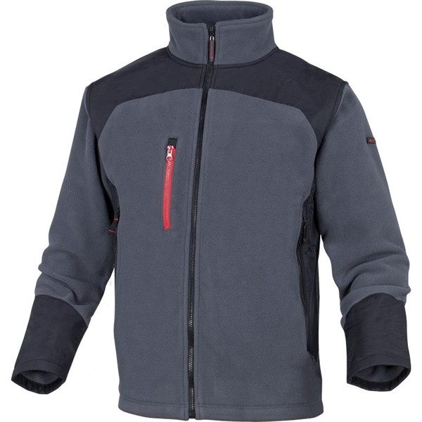 BRIGHTON2 CHAQUETA POLAR Gris/Negro T-L