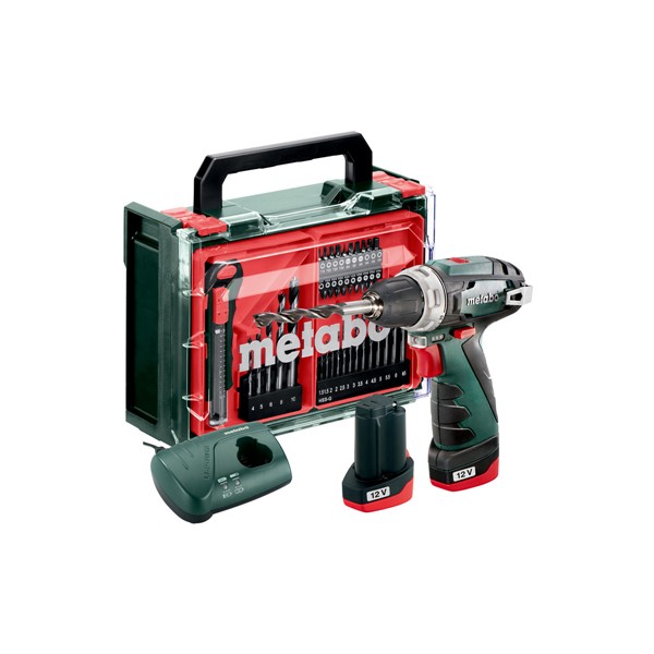 METABO PowerMaxx BS Basic SET 12V 2B