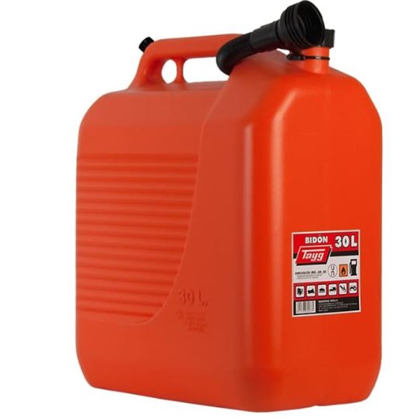 BIDON PLASTICO c/CANULA 30 Lts.