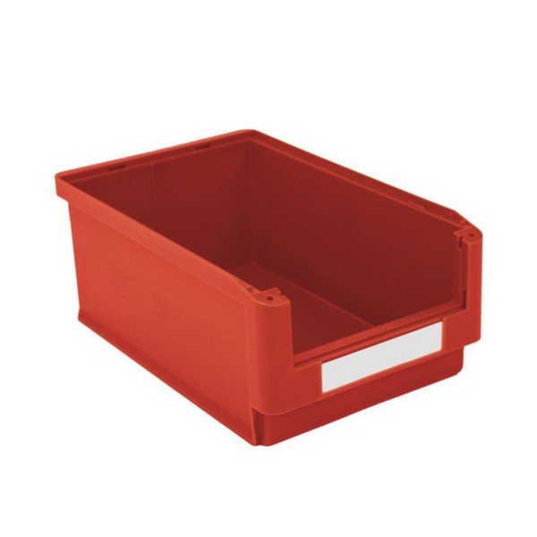 CAJA APILABLE PLASTICO PM6551 Rojo ( de 10)