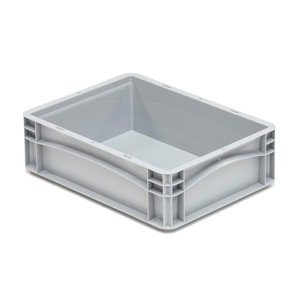 EUROBOX Plastico Gris 400x300x120 mm.