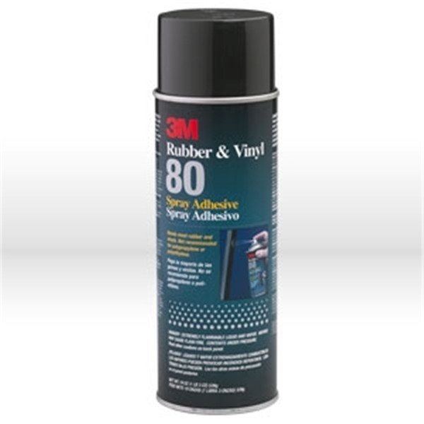 3M&trade; Adhesivo en Spray para Caucho y Vinilo 80, Amarillo, 500 ml