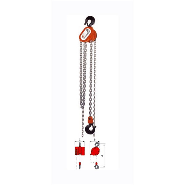 POLIPASTO MANUAL AR8 - 250 Kgs.