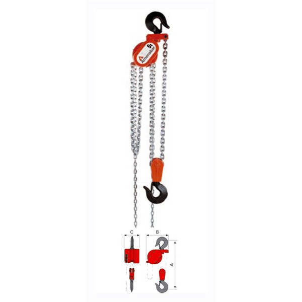 POLIPASTO MANUAL AR- 5 - 3200 Kgs.