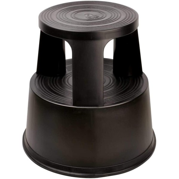 STEP TABURETE PLASTICO Negro