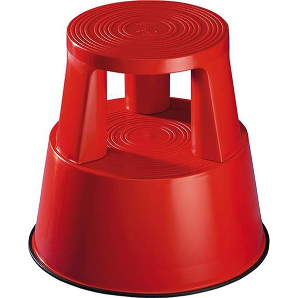 STEP TABURETE PLASTICO Rojo