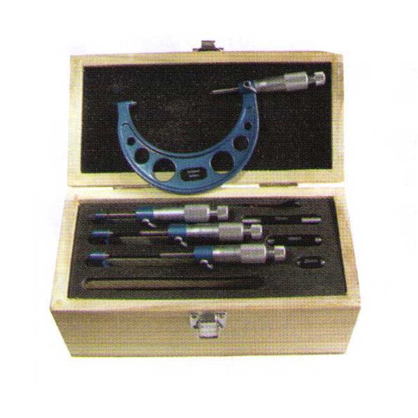 MIB Set 4 MICROMETROS 0-100 mm.