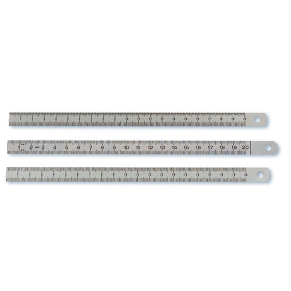 REGLA SemiRIGIDA INOX 300x30x1.0 mm.