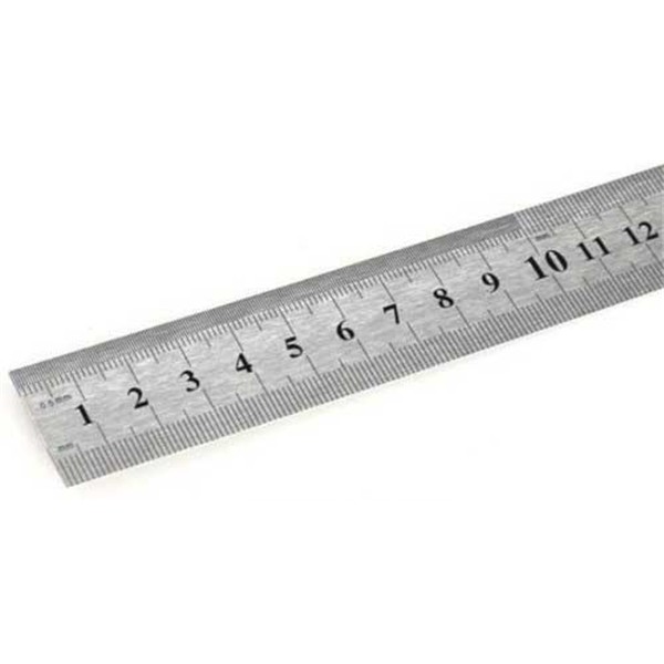 REGLA SemiRIGIDA INOX 500x30x1 mm.