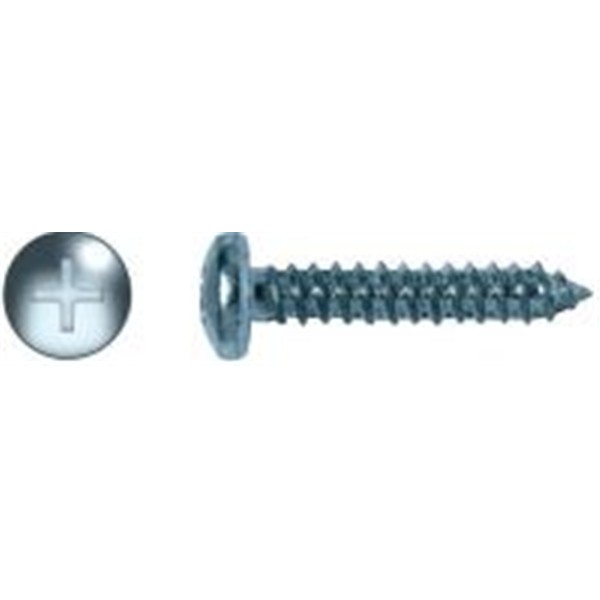 DIN 7981 Zn 4.8x22 Box 250 tornillos