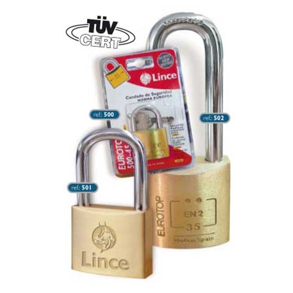 CANDADO LATON 501 AL 45 mm. ( de 12)