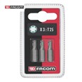 FACOM SET 3 PUNTAS TORX T20-25-30 1/4" 25mm
