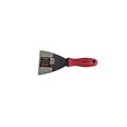 ESPATULA INOX mango BIMATERIAL 70 mm.