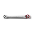 GEDORERed Llave CARRACA Doble 4 en 1