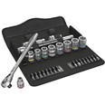 WERA 8100SB8 Set Zyklope Metal 3/8 Easy