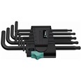WERA 967 PKL9 Juego 9 LLAVES TORX