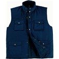 CHALECO ACOLCHADO AZUL MARINO T-S