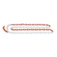 CADENA PLASTICO Ro+Bl D.8mm. - 25m.
