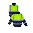 CAZADORA PILOTO AV Amarillo/Marino 3XL