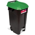 CONTENEDOR c/ PEDAL 120 Lts. Verde