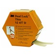 3M&trade; DUAL LOCK&trade; SISTEMAS DE UNI&Oacute;N DESMONTABLE SJ457D, 25 MM X 10 M ( de 4)