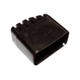 CONTERA DELANTERA Negra 40x20 mm. * ( de 2)