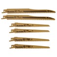 MAKITA Set 6 sierras sable madera